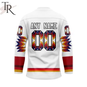 NHL Montreal Canadiens Special Design With Native Pattern Hockey Jersey