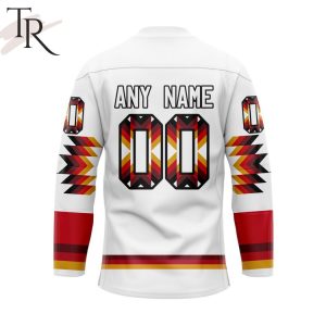 NHL New Jersey Devils Special Design With Native Pattern Hockey Jersey