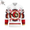 NHL Philadelphia Flyers Special Design With Native Pattern Hockey Jersey