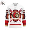 NHL New York Rangers Special Design With Native Pattern Hockey Jersey