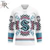 NHL San Jose Sharks Special Design With Native Pattern Hockey Jersey