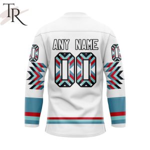 NHL Seattle Kraken Special Design With Native Pattern Hockey Jersey