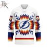 NHL Toronto Maple Leafs Special Design With Native Pattern Hockey Jersey