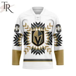 NHL Vegas Golden Knights Special Design With Native Pattern Hockey Jersey