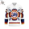 NHL Washington Capitals Special Design With Native Pattern Hockey Jersey