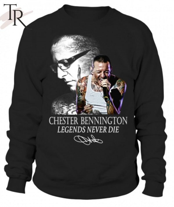 Chester Bennington Legends Never Die Signature T-Shirt