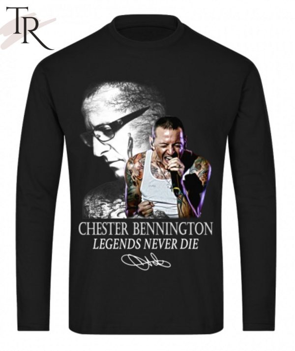 Chester Bennington Legends Never Die Signature T-Shirt
