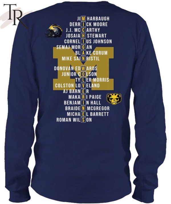 Michigan Wolverines 1000th Victory First Team In History To Win 1000 Division 1 Games November 18, 2023 T-Shirt