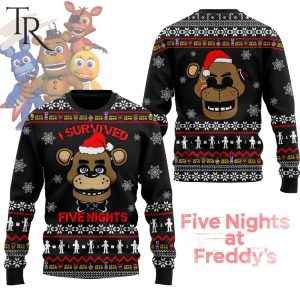 I Survived Five Nights At Freddy’s Christmas Sweater