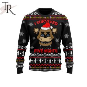 I Survived Five Nights At Freddy’s Christmas Sweater