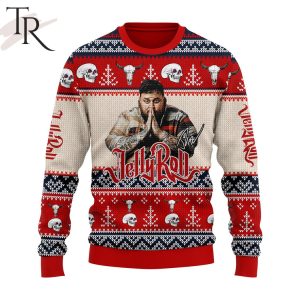 Jelly Roll Somebody Save Me Sweater Christmas