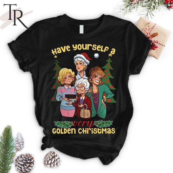 Have Yourself A Very Golden Christmas Short Sleeve Pajamas Set