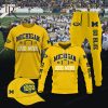 Michigan Wolverines 1000 Wins First Team College Football History Go Blue Hoodie, Longpants, Cap – Navy