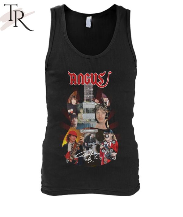 Angus Young ACDC Rock Band T-Shirt