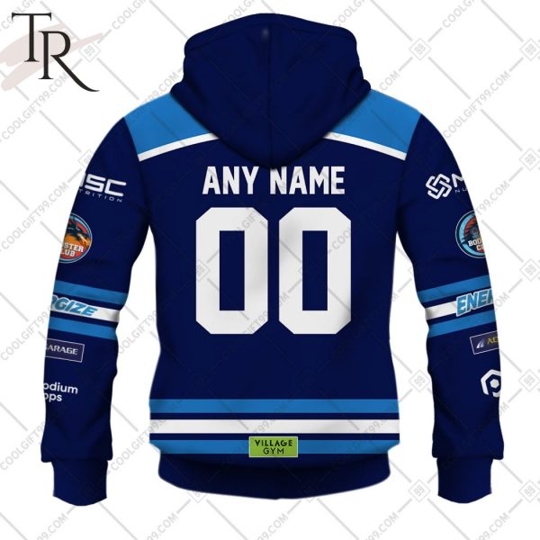 Personalized EIHL Coventry Blaze 2324 Jersey Style Hoodie