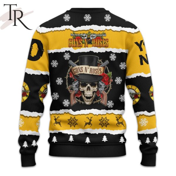 Guns N’ Roses Sweet Child O’ Christmas Time Ugly Sweater