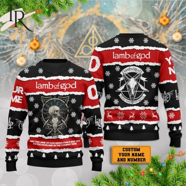 May The Lamb Of God Bring Peace And Joy To You Now And In The Coming Year Sweater