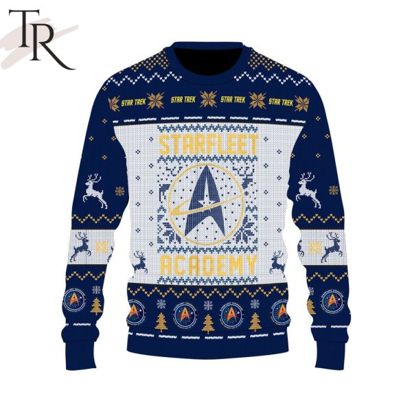 Starfleet Academy Star Trek Personalized Ugly Christmas Sweater