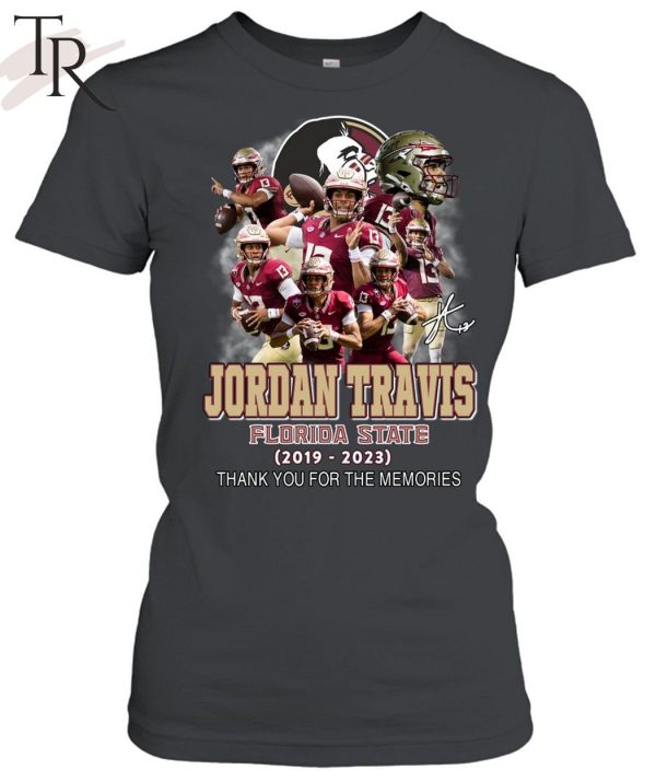 Jordan Travis Florida State 2019 – 2023 Thank You For The Memories T-Shirt