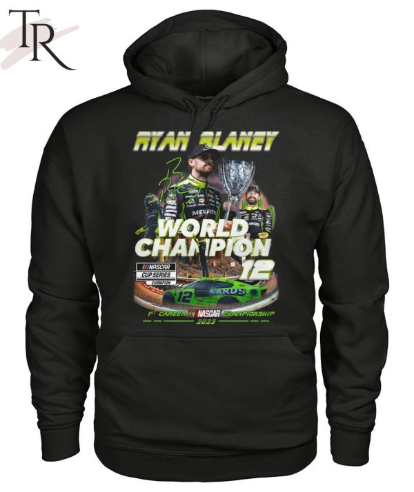 Ryan Blaney World Champion Nascar Cup Series T-Shirt - Torunstyle