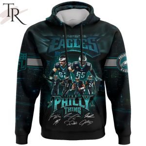 Philadelphia Eagles It’s A Philly Thing Signature 3D Unisex Hoodie