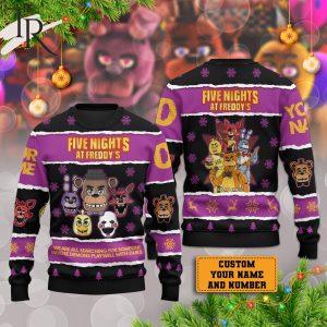 Five Nights At Freddy’s We Are All Searching For Someone Whose Demons Playwell With Ours Custom Sweater