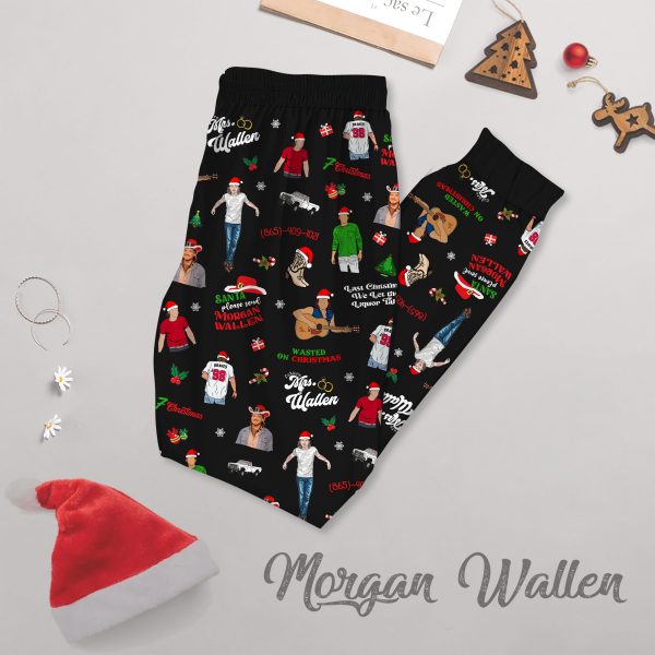 Santa Baby Put Morgan Wallen Under The Tree Pajamas Set