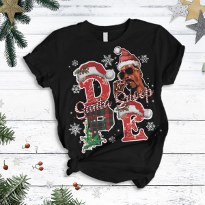 Santa Snoop Dogg Merry Chrizzle Fo Shizzle Pajamas Set