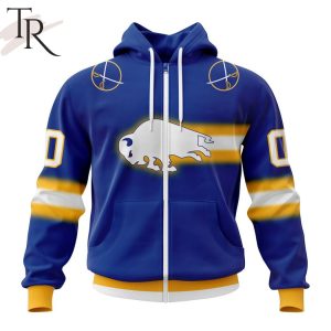 NHL Buffalo Sabres Personalize New Gradient Series Concept Hoodie