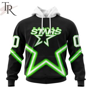 NHL Dallas Stars Personalize New Gradient Series Concept Hoodie
