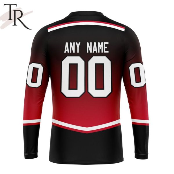 NHL New Jersey Devils Personalize New Gradient Series Concept Hoodie