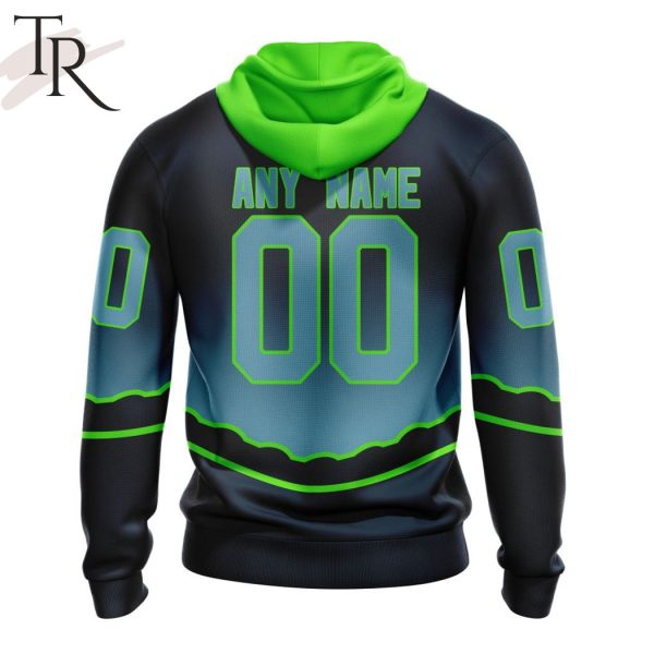 NHL Seattle Kraken Personalize New Gradient Series Concept Hoodie