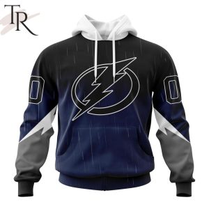 NHL Tampa Bay Lightning Personalize New Gradient Series Concept Hoodie
