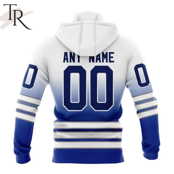 NHL Toronto Maple Leafs Personalize New Gradient Series Concept Hoodie