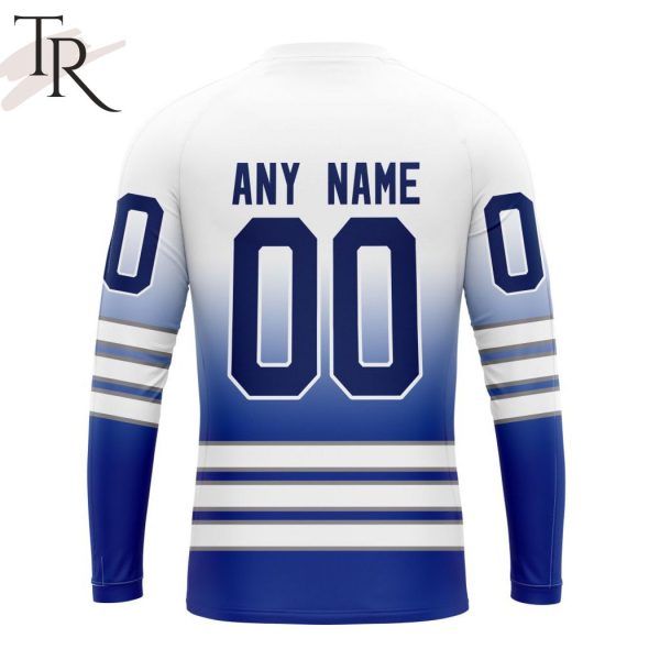 NHL Toronto Maple Leafs Personalize New Gradient Series Concept Hoodie