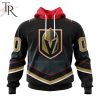 NHL Vancouver Canucks Personalize New Gradient Series Concept Hoodie