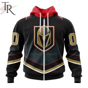 NHL Vegas Golden Knights Personalize New Gradient Series Concept Hoodie