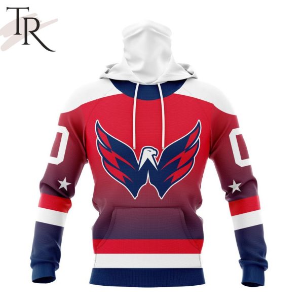 NHL Washington Capitals Personalize New Gradient Series Concept Hoodie