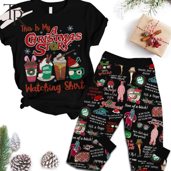 This Is My Watching Shirt A Christmas Story Pajamas Set