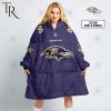 Personalized NFL Buffalo Bills Home Jersey Blanket Hoodie