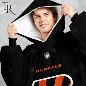 Personalized NFL Cincinnati Bengals Home Jersey Blanket Hoodie