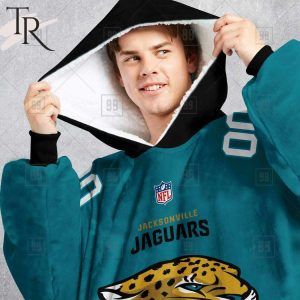 Personalized NFL Jacksonville Jaguars Home Jersey Blanket Hoodie