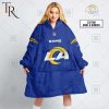 Personalized NFL Los Angeles Chargers Home Jersey Blanket Hoodie