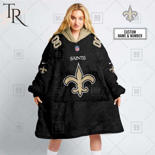 NFL New Orleans Saints Hoodie & Leggings Set For Women Custom Your