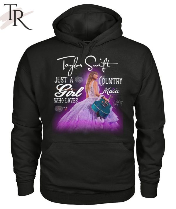 Taylor Swift Just A Girl Who Loves Country Music T-Shirt