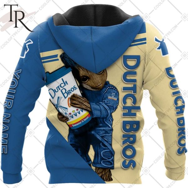 Personalized Dutch Bros Groot Hoodie