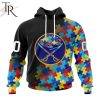 NHL Boston Bruins Special Black Autism Awareness Design Hoodie