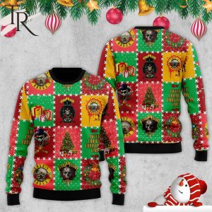 Guns N’ Roses Sweet Child o’ Mine Christmas Time Ugly Sweater