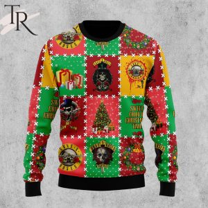Guns N’ Roses Sweet Child o’ Mine Christmas Time Ugly Sweater
