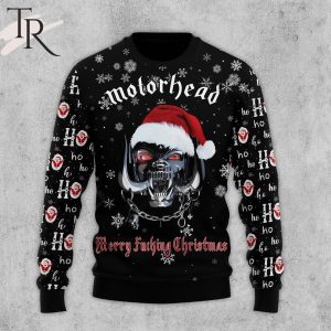 Motorhead Merry Fucking Christmas Ho Ho Ho Ugly Sweater